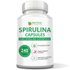 Organic Spirulina Capsules (Updated) 40 Servings