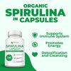 Organic Spirulina Capsules (Updated) 40 Servings