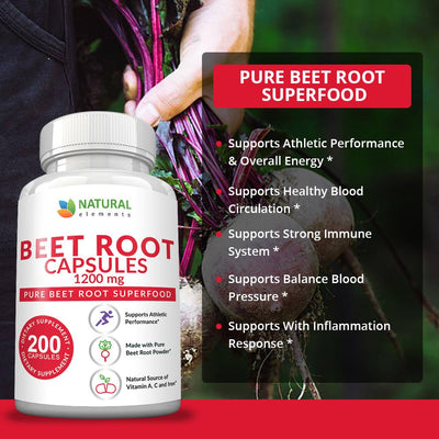 Organic Beet Root Capsules